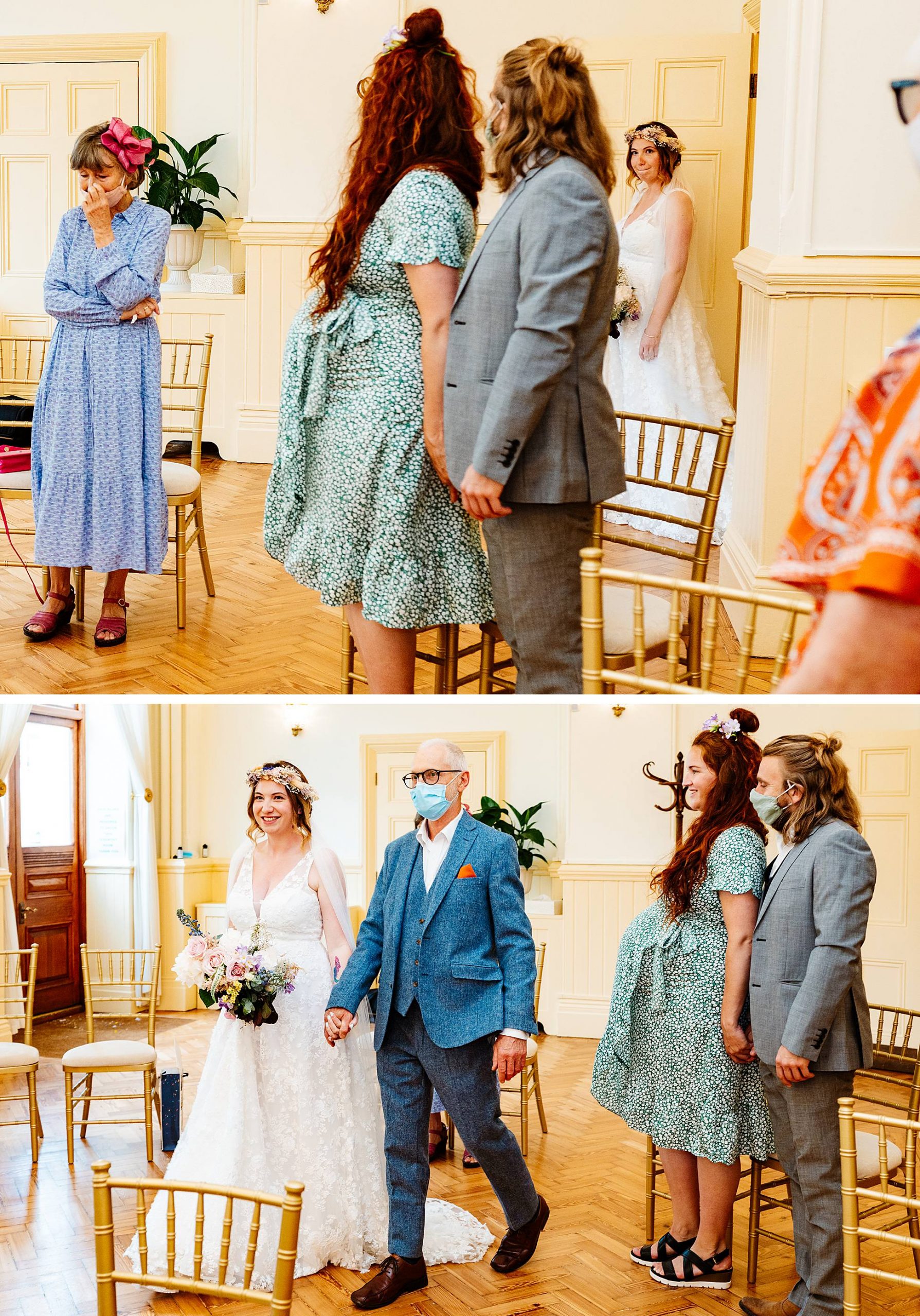 an intimate Brighton wedding