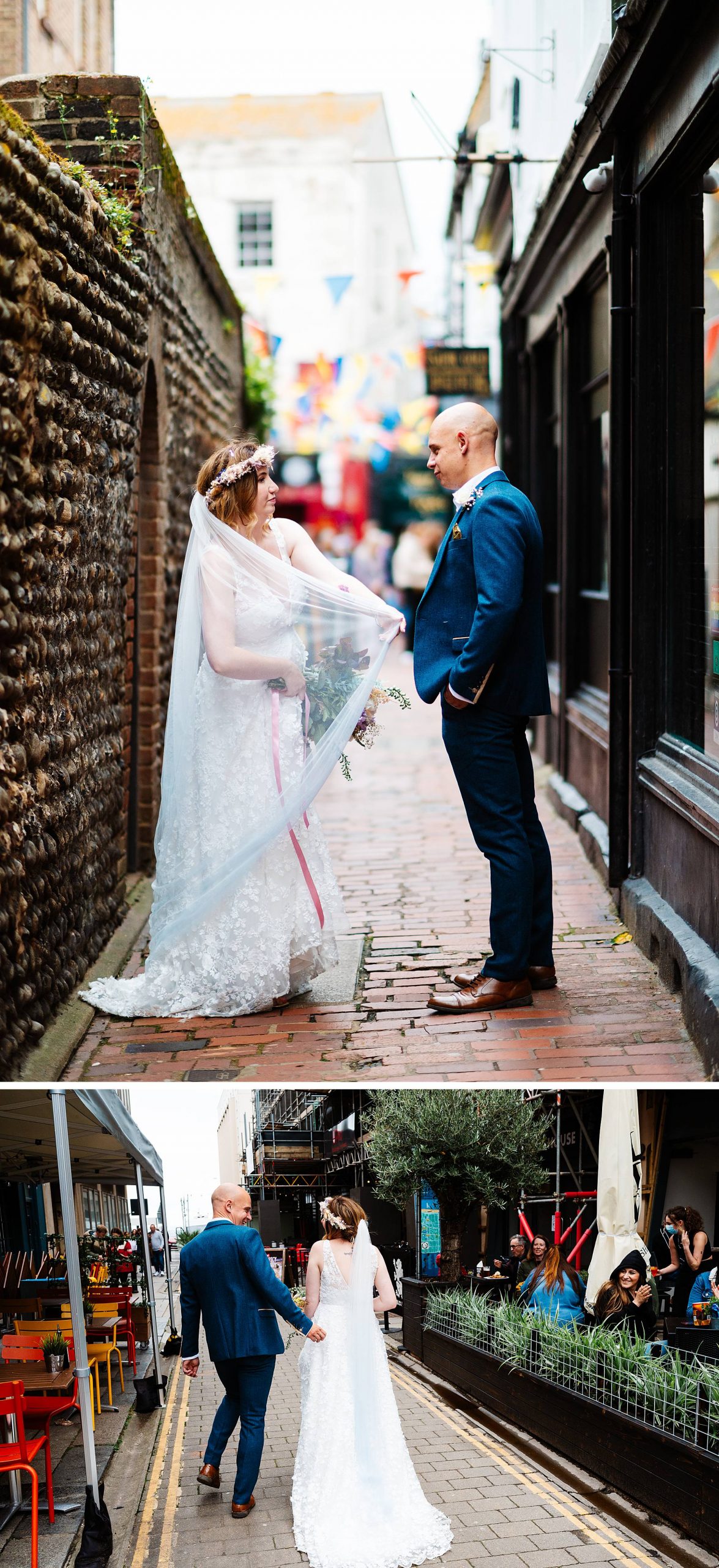 an intimate Brighton wedding