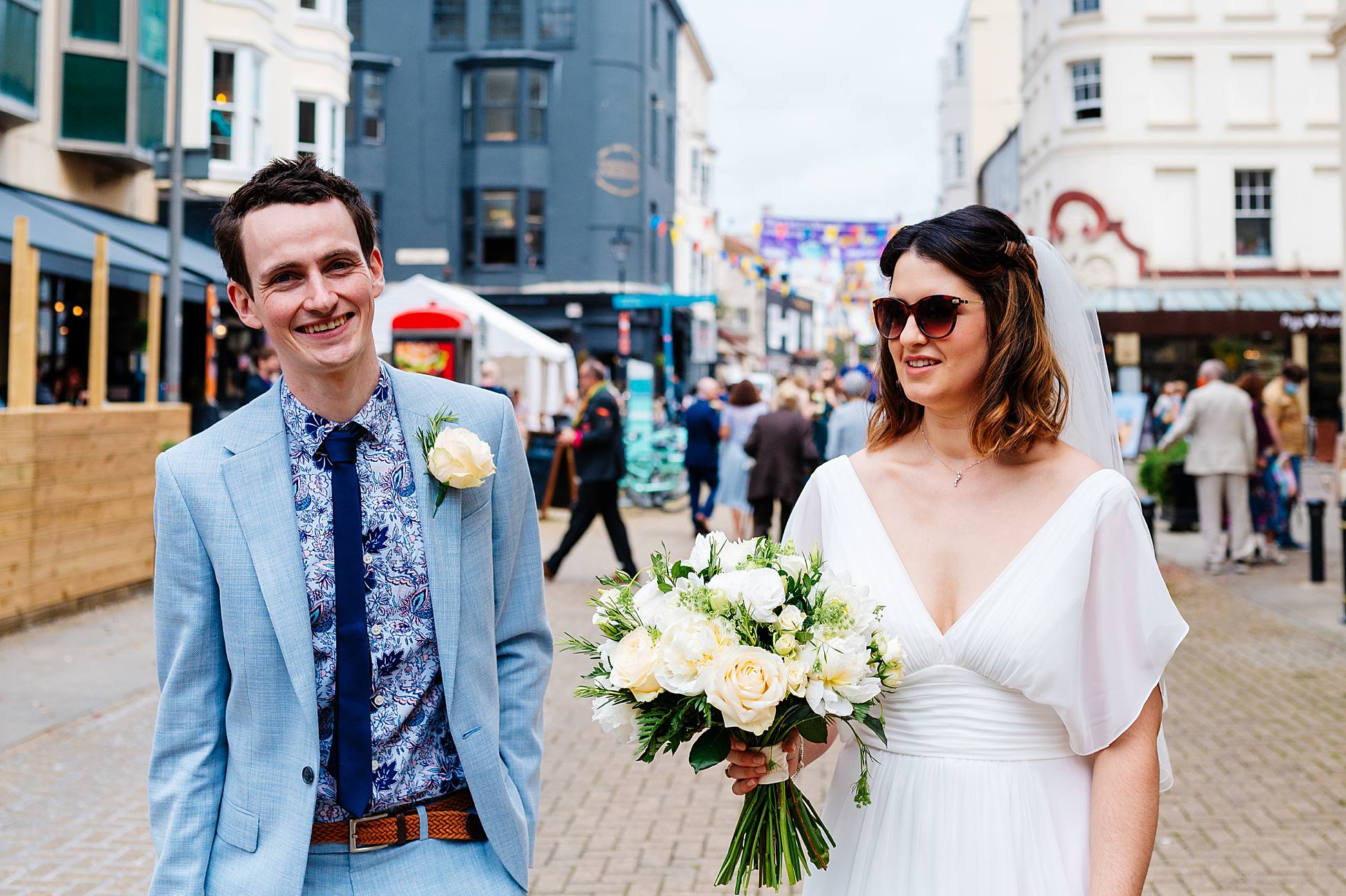 Laid back Brighton wedding